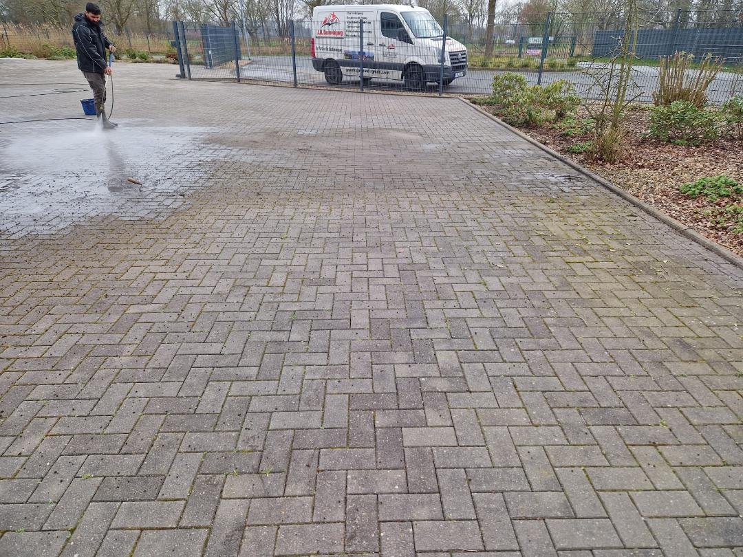 Terrasreiniging met hoge druk Terrasreiniging met hoge druk
